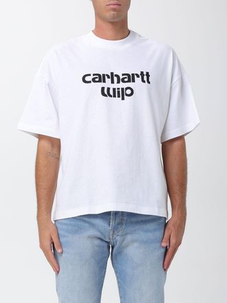 Carhartt Work in Progress T-shirt in cotone con logo stampato sul davanti