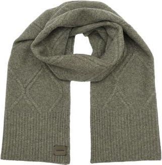 AllSaints Brushed Wool Scarf in Grey Marled at Nordstrom Rack