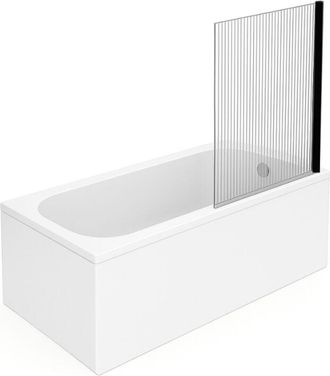 Villeroy & Boch Ba&ntilde;era Recta Villeroy & Boch Oberon Quaryl 170 X 70 Cm + Mampara Derecha Aurys Raywall Cromada