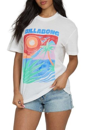 Billabong Highs & Lows Graphic T-Shirt in Salt Crystal at Nordstrom, Size X-Small