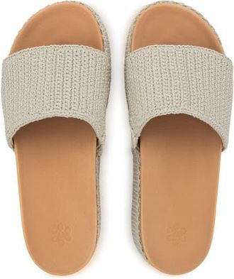 The Sak Olivia Slide Sandal in Ecru at Nordstrom, Size 11