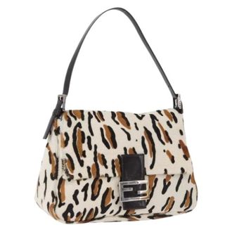 Fendi Pre-owned Vintage Schoudertas - Dames - Pre-owned - Veelkleurig - Maat: ONE Size Leer