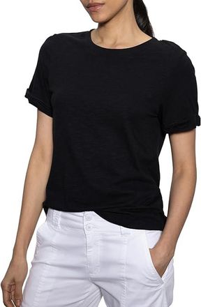 Sanctuary Perfect T-Shirts Remix Womens Clothing Black : LG (US 10-12), Cotton/Rayon