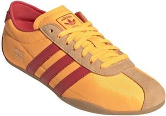 adidas Tokyo Low Top Sneaker in Lucid Tangerine/Red/Gold at Nordstrom, Size 10.5