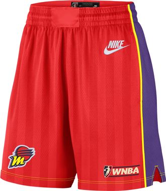 Nike Phoenix Mercury Court Origins Nike Womens Dri-FIT Victory Knee-Length Shorts in Red | IO7968-673