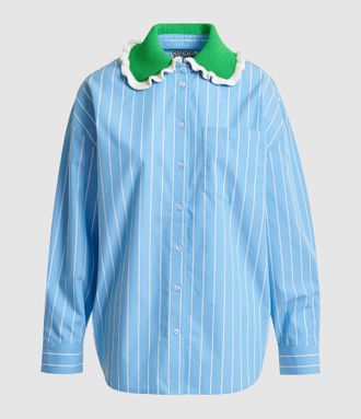 Essentiel Chemises Joyful Vert Bleu