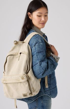 Levi's Remi Backpack - Women - One Size - Beige / Sunshine Afternoon
