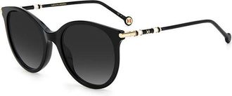 Carolina Herrera CH 0024/S 807/9O Womens Sunglasses Black Size 55