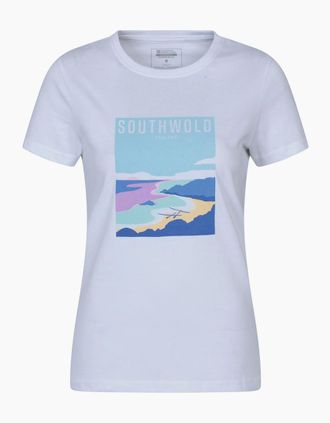 Mountain Warehouse Womens Mountain Warehouse Womens/Ladies Southwold Short-Sleeved T-Shirt - White - Size: 14