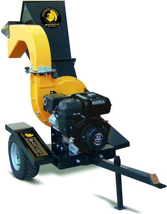 Benza Biotrituradora Bio413 De Benza - Triturador De Ramas Profesional - Motor Robin Ex40 - &Oslash; 70mm