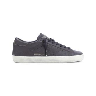 Golden Goose Grey Logo Sneakers