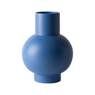 Raawii Vase Strøm - Blue - Glazed ceramic - Designer Nicholai Wiig-Hansen