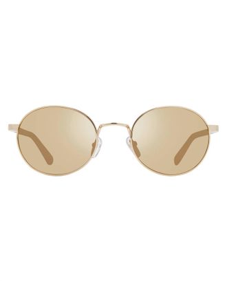 Revo Unisex Lifestyle Riley Sunglasses In Gold And Champagne