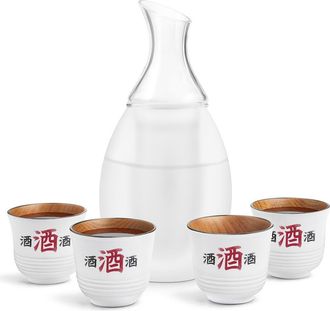 Final Touch Sake Decanter Set - Frosted White at Nordstrom