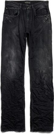 Balenciaga Dames, Jeans, Zwart, Maat: W26 Katoen