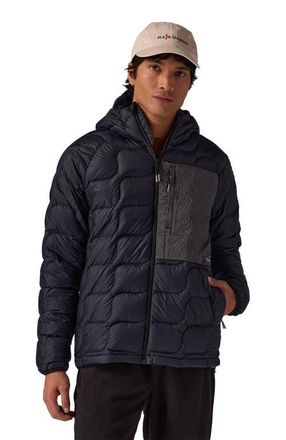 Backcountry Waas Allied Down Hooded Jacket - Mens in Black at Nordstrom, Size X-Large