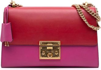 Gucci Pre-owned Leren Schoudertas - Dames - Vintage Schoudertas - Roze - ONE Size - Leer - Vintage