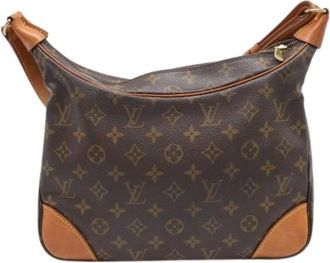 Louis Vuitton Pre-owned Vintage Schoudertas - Dames - Vintage Schoudertas - Bruin - ONE Size - Leer - Vintage