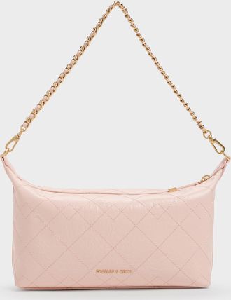 Charles & Keith Duo Quilted Shoulder Bag