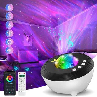 OEM Proyector De Cielo Estrellado, L&aacute;mpara De Planeta Gal&aacute;ctico, Luz Nocturna De Estrellas De 38 Modos, Decoraci&oacute;n De Dormitorio, Bluetooth/altavoz/contro