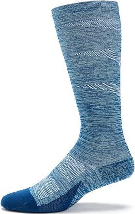 Feetures Graduated Compression Crew Cut Socks Shoes Sapphire : MD (US Mens Shoe 6-8.5 - Womens Shoe 7-9.5), Nylon/Spandex