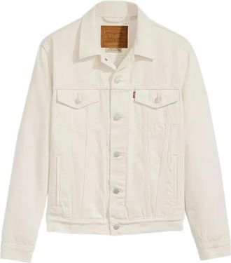 Levi's pocket collared jacket - men - Cotton - L - Neutrals