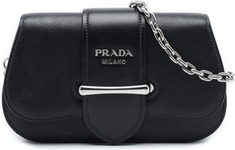 Prada Pre-owned Prada Saffiano and City Calf Sidonie Crossbody Ladies TYMNTIA53NBJ148E