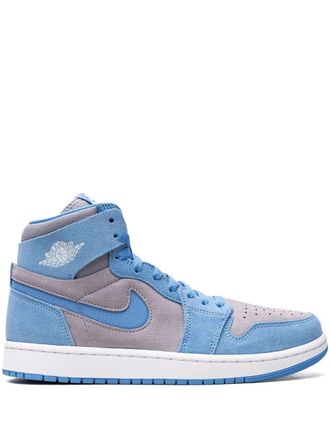 Nike Jordan Air Jordan 1 Zoom CMFT 2 University Blue sneakers - unisex - Rubber/Calf Suede/Fabric/Mesh - 11