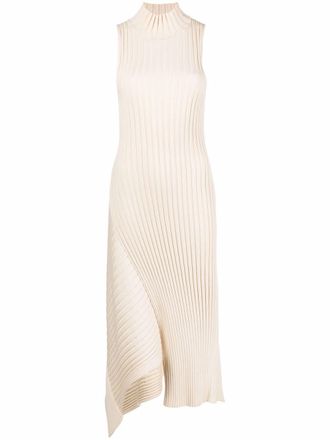 Stella McCartney Asymmetrische jurk - Beige