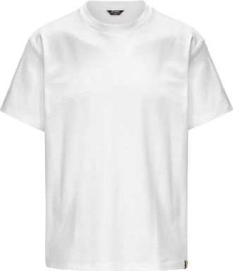 K-Way T-shirt girocollo in cotone - Bianco