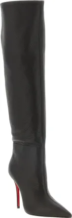 Christian Louboutin Over-The-Knee Boot - Brown