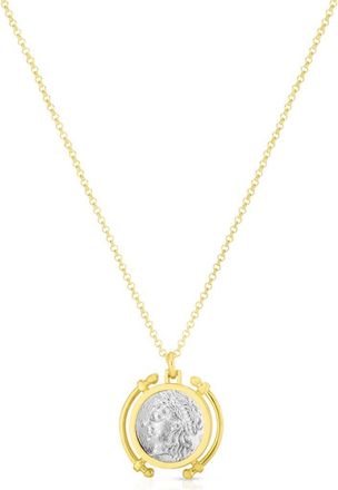 Sphera Milano Coin Pendant Necklace in Gold at Nordstrom Rack