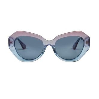 Italia Independent Chicca Sunglasses in Pink Blue Gradient at Nordstrom