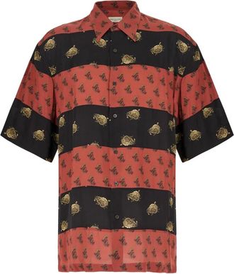 Dries Van Noten Short Sleeve Shirt - Heren - Korte mouwen Overhemden - Veelkleurig - M - Overhemden