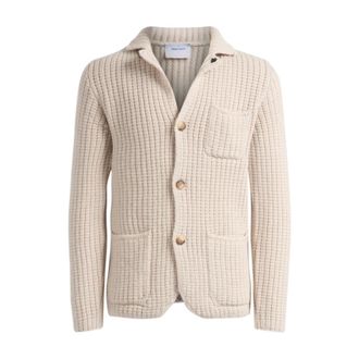Gran Sasso Truien & Vesten, Heren, Beige, M, Wol, Giacca