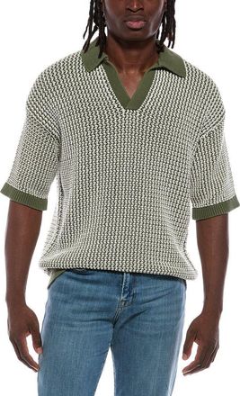 Helmut Lang Knit Polo Sweater