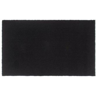 vidaXL vidaXL Zerbino Nero 90x150 cm Fibra di Cocco