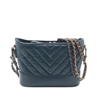 Chanel Bolso bombonera de cuero Pre-owned - Pre-owned - Mujer - Azul - ONE SIZE