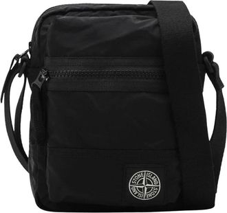 Stone Island Hombre, Bolsos, Negro, Talla: ONE Size