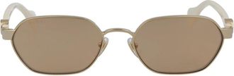 Gucci Stijlvolle zonnebril Gg 1593S - Dames - Zonnebrillen - Grijs - 56 MM - Accessoires