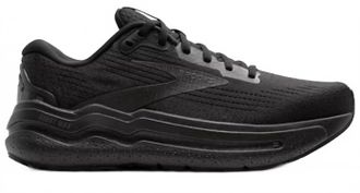 Brooks Womens Ghost Max 2 Shoes In Black/black/ebony