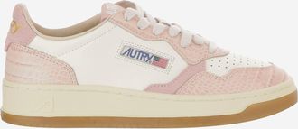 Autry Medalist lage leren sneakers