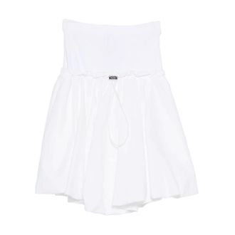 The Attico Midi Skirt - female - The Attico - Short Skirts - White - S - Skirts