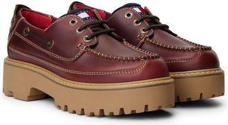 Tommy Jeans Leren bootloafers Archive 01