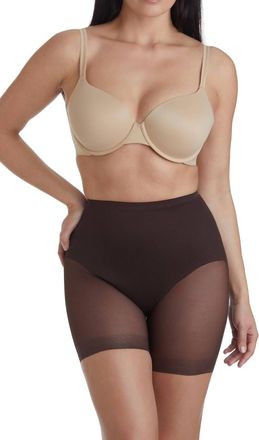 Miraclesuit Shaping Rear Lifting Boy Short In Coffee