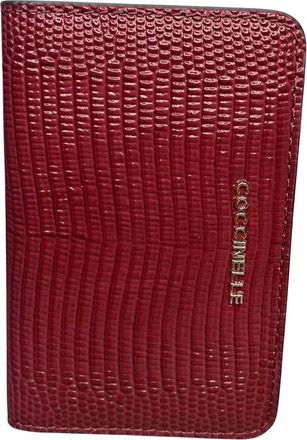 Coccinelle Portafoglio Morbido Metallizzato - - Accessories - Donna - Rosso - ONE SIZE