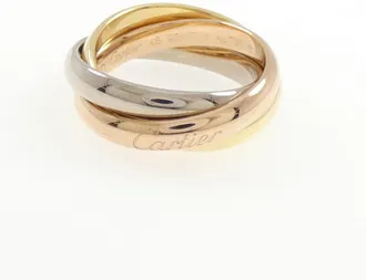 Cartier Yellow Gold (18K) Pink Gold (18K) White Gold (18K) Band Ring (Pre-Owned)