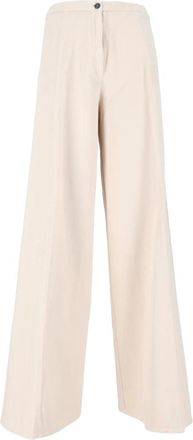 Forte_Forte Mis Pantalones - Trousers - Mujer - Beige - S
