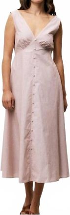 FRNCH Naidy Dress In Brique