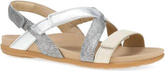 Dansko Womens Jacklyn Sandal In Silver